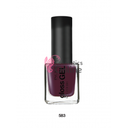 Lac de Unghii Gloss Gel Effect Ingrid 7 ml 583 mov inchis
